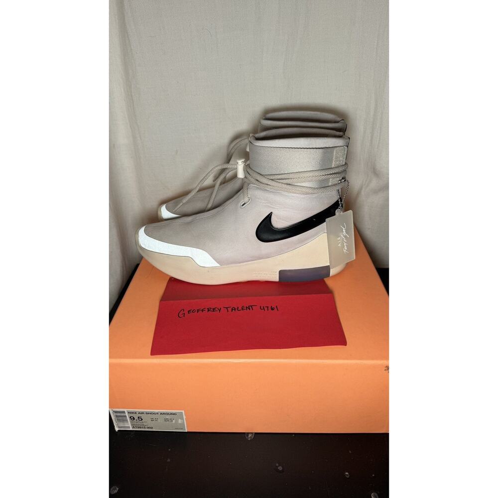 Nike Air Fear of God 1 Light Bone (Shoot Around) Size 9.5 US